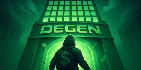 Degen Casino mobile banner background